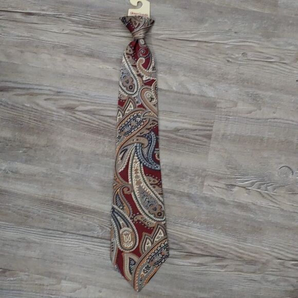 Carriage cravats Ltd  Mark Matthews clip necktie NWT - Picture 1 of 7